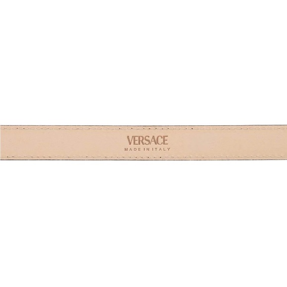 New Authentic VERSACE Pink leather ''Medusa'' belt by VERSACE - Picture 6 of 9